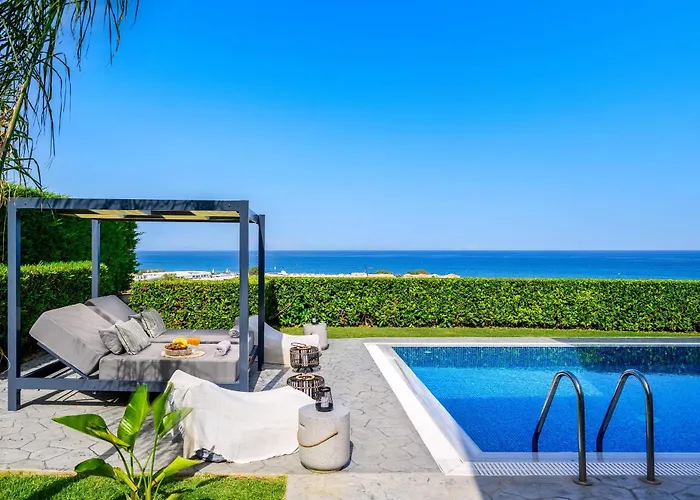 Hill & Sea View Villa Kolymbia