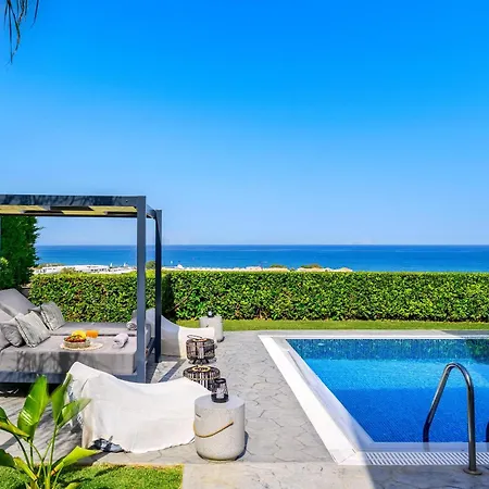 Hill & Sea View Villa Kolymbia